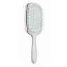 Гребінець Janeke 1830 Superbrush Сhrome Colour (хром із білим)