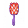 Гребінець Janeke 1830 Superbrush Фіолетова з помаранчевим