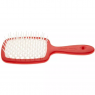 Гребінець Janeke 1830 Superbrush Червона з білим