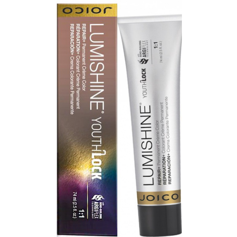 Перманентна крем-фарба із захистом вимогливого волосся Joico Lumishine Youth Lock Permanent Creme Color, 74 мл Перманентна крем-фарба із захистом вимогливого волосся Joico Lumishine Youth Lock Permanent Creme Color, 74 мл