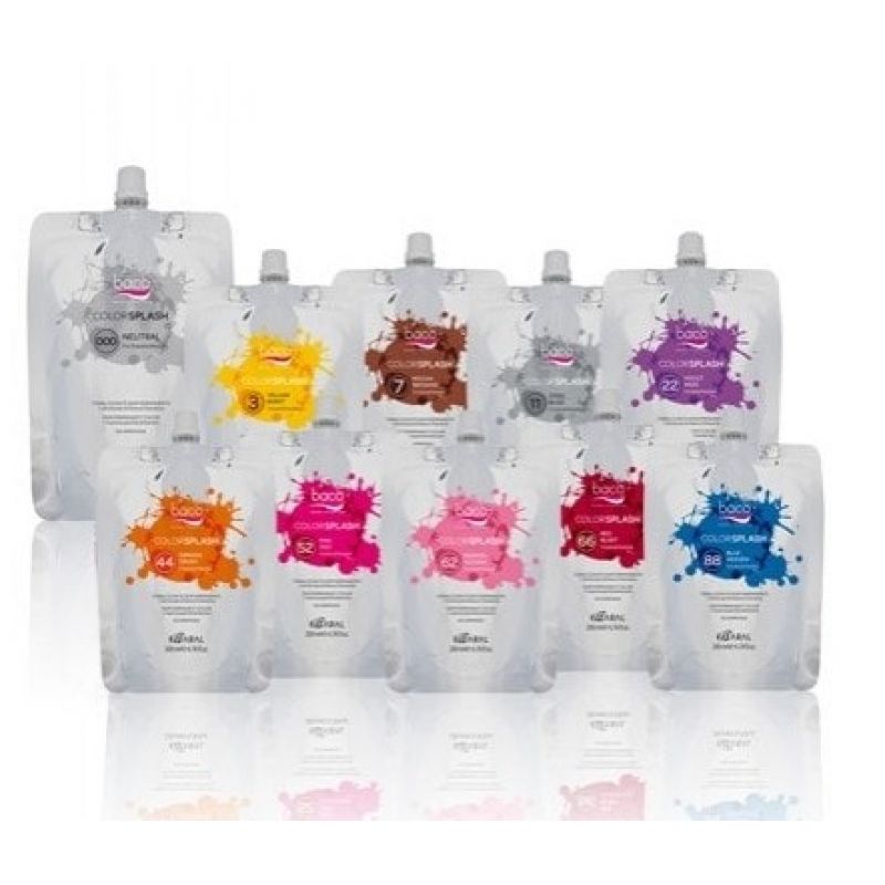 Напівперманентний барвник для волосся Kaaral Baco Colorsplash, 200 мл Напівперманентний барвник для волосся Kaaral Baco Colorsplash, 200 мл
