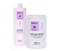 Набір для фарбованого волосся (шампунь та кондиціонер) Kaaral Purify Colore 1000 мл+1000 мл Набір для фарбованого волосся (шампунь та кондиціонер) Kaaral Purify Colore 1000 мл+1000 мл