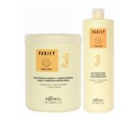 Набір для пошкодженого волосся (шампунь та кондиціонер) Kaaral Purify Reale 1000 мл+1000 мл Набір для пошкодженого волосся (шампунь та кондиціонер) Kaaral Purify Reale 1000 мл+1000 мл