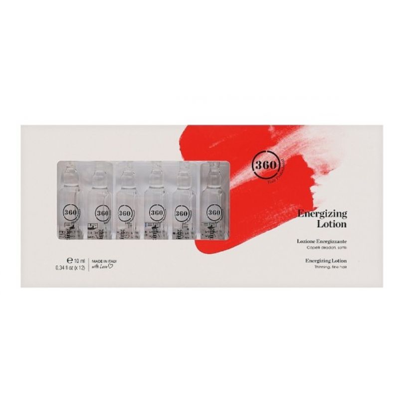 Енергетичний лосьйон проти втрати волосся 360 Energizing 12шт по 10 мл Енергетичний лосьйон проти втрати волосся 360 Energizing 12шт по 10 мл