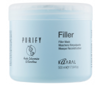 Маска-філер для волосся з кератином та гіалуроновою кислотою Kaaral Purify Filler Filler Mask