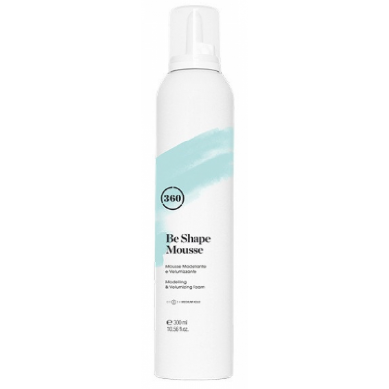 Мус сильної фіксації для укладання волосся 360 Be Shape Mousse 300 мл Мус сильної фіксації для укладання волосся 360 Be Shape Mousse 300 мл