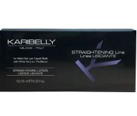 Ампули для випрямлення волосся - Karibelly Straightening Lotion 10 мл*12 шт