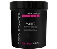 Освітлююча пудра без пилу до 7 тонів (біла) - Karibelly Color Action Deco Powder White 500 гр