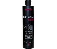 Завивка для жосткого волосся - Karibelly Color Action Perm Tech N. 0 500 мл