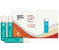 Ультраконцентрований лосьйон для відновлення з гіалуроновою кислотою та протеїнами KEEN STROK Lotion Nutritive S.O.S. Hair Oil 12*12 м