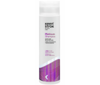 Шампунь антижовтий для блонду та освітленого волосся KEEN STROK Platinum Shampoo