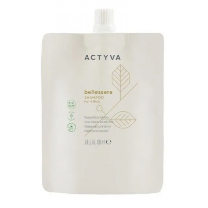 Шампунь-рефіл з аргановою та лляною оліями Kemon Actyva Bellessere Shampoo Шампунь-рефіл з аргановою та лляною оліями Kemon Actyva Bellessere Shampoo