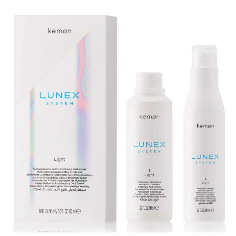 Освітлююча олія, що самоблокується Kemon Lunex Light 90+180 мл Освітлююча олія, що самоблокується Kemon Lunex Light 90+180 мл