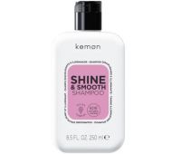 Шампунь для гладкості та дзеркального блиску KEMON Care Shine & Smooth 250 мл Шампунь для гладкості та дзеркального блиску KEMON Care Shine & Smooth 250 мл