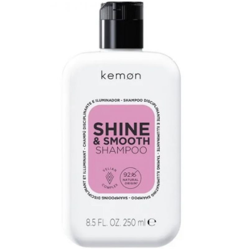 Шампунь для гладкості та дзеркального блиску KEMON Care Shine & Smooth 250 мл Шампунь для гладкості та дзеркального блиску KEMON Care Shine & Smooth 250 мл