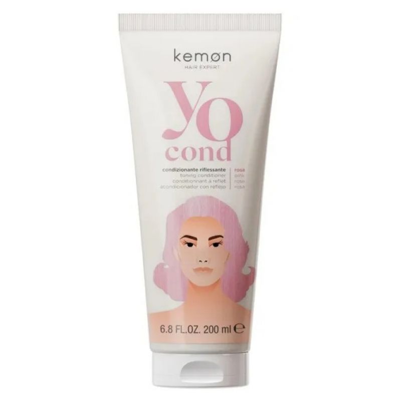 Тонуюча маска для волосся Рожевий Kemon Yo Color System Yo Cond Rosa 200 мл Тонуюча маска для волосся Рожевий Kemon Yo Color System Yo Cond Rosa 200 мл