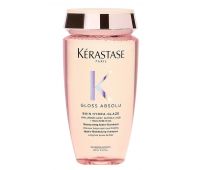 Зволожувальний шампунь-ванна для блиску довгого, неслухняного волосся KERASTASE Gloss Absolu Bain Hydra-Glaze Shampoo 250 мл