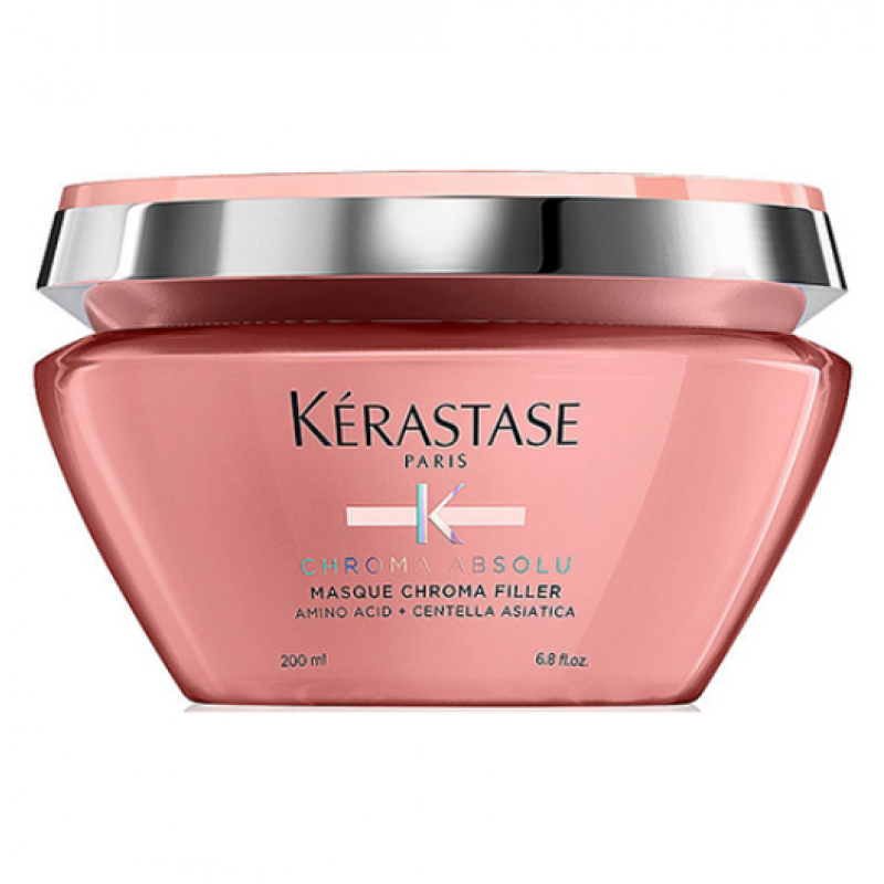 Маска-філер для живлення пористого пофарбованого чутливого та пошкодженого волосся Kerastase Chroma Absolu Masque Chroma Filler Маска-філер для живлення пористого пофарбованого чутливого та пошкодженого волосся Kerastase Chroma Absolu Masque Chroma Filler