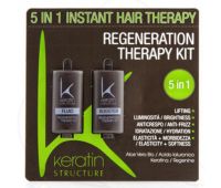 Терапія для відновлення волосся - Keratin Structure Regeneration Therapy Kit 5 in 1 10 мл*2 шт