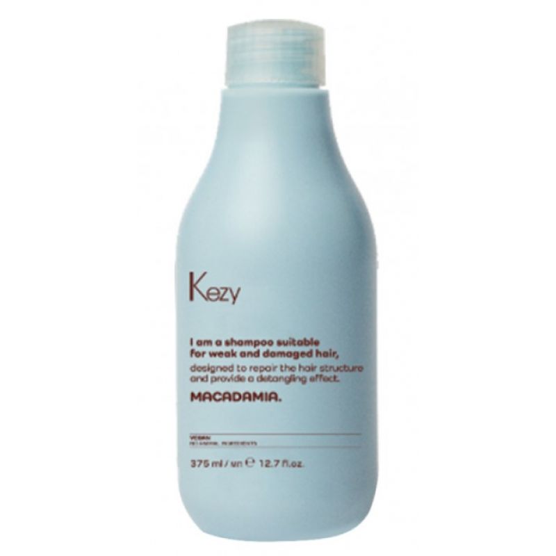 Шампунь для ослабленого та пошкодженого волосся - Kezy Macadamia Shampoo Шампунь для ослабленого та пошкодженого волосся - Kezy Macadamia Shampoo