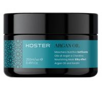 Живильна маска для шовковистості волосся - Koster Argan Oil Nourishing Mask 250 мл