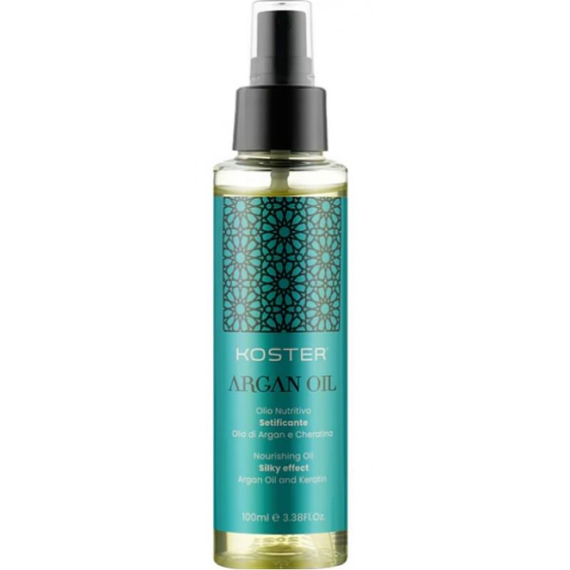 Живильна олія для шовковистості волосся - Koster Argan Oil Nourishing Oil 100 мл Живильна олія для шовковистості волосся - Koster Argan Oil Nourishing Oil 100 мл