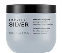 Маска проти жовтизни волосся - Koster Silver Anti-yellow Mask 500 мл