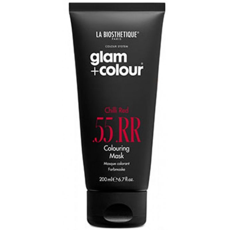 Тонуюча маска для волосся La Biosthetique Glam Color Chilli Red.55.RR Mask 200 мл Тонуюча маска для волосся La Biosthetique Glam Color Chilli Red.55.RR Mask 200 мл