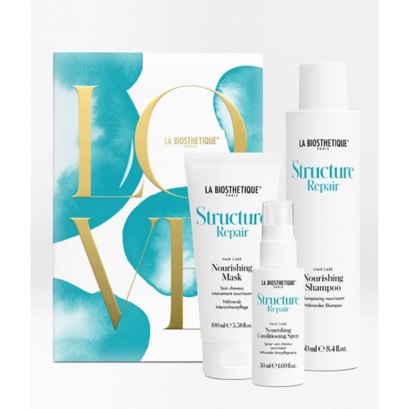 Подарунковий набір для інтенсивного відновлення пошкодженого волосся La Biosthetique Structure Repair Set Подарунковий набір для інтенсивного відновлення пошкодженого волосся La Biosthetique Structure Repair Set