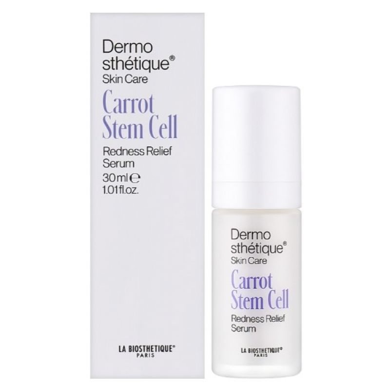 Сироватка проти почервоніння зі стовбуровими клітинами моркви La Biosthetique Dermosthetique Carrot Stem Cell Redness Relief Serum 30 мл Сироватка проти почервоніння зі стовбуровими клітинами моркви La Biosthetique Dermosthetique Carrot Stem Cell Redness Relief Serum 30 мл