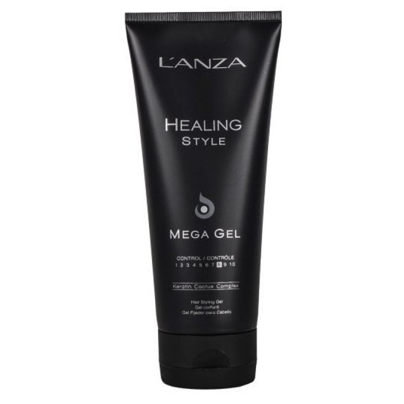 Мега-гель сильної фіксації L'anza Healing Style Mega Gel 200 мл Мега-гель сильної фіксації L'anza Healing Style Mega Gel 200 мл