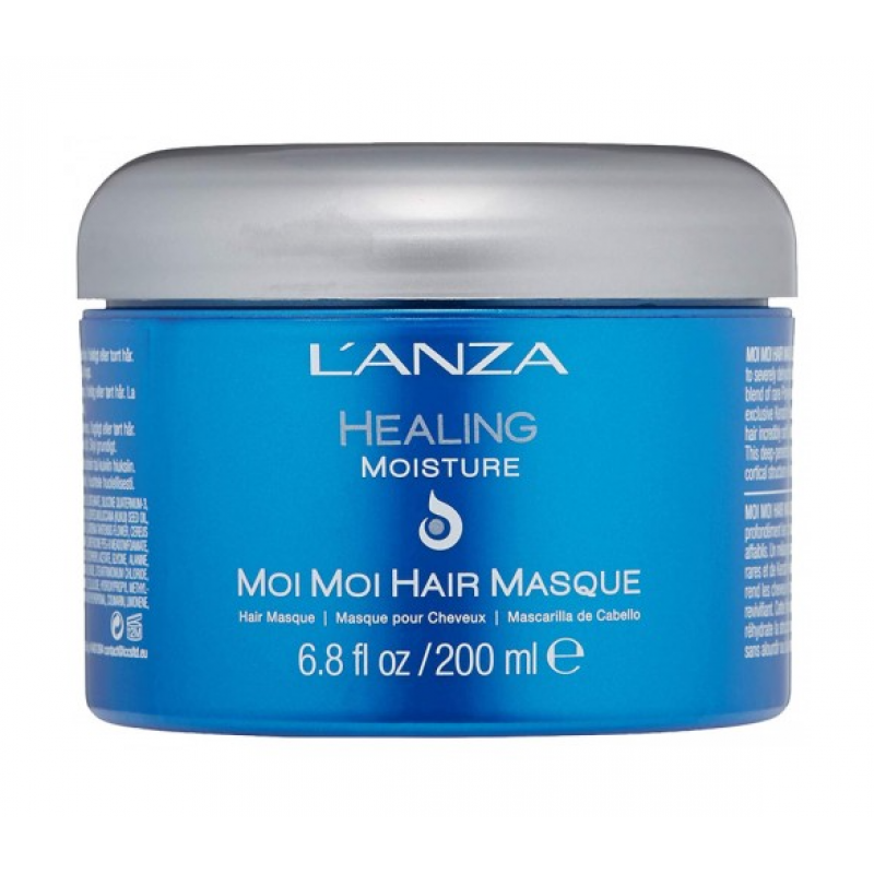 Маска для інтенсивного зволоження волосся L'anza Healing Moisture Moi Moi Hair Masque 200 мл Маска для інтенсивного зволоження волосся L'anza Healing Moisture Moi Moi Hair Masque 200 мл