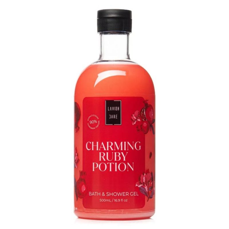 Гель для душу Lavish Care SHOWER GEL - CHARMING RUBY POTION 500 мл Гель для душу Lavish Care SHOWER GEL - CHARMING RUBY POTION 500 мл