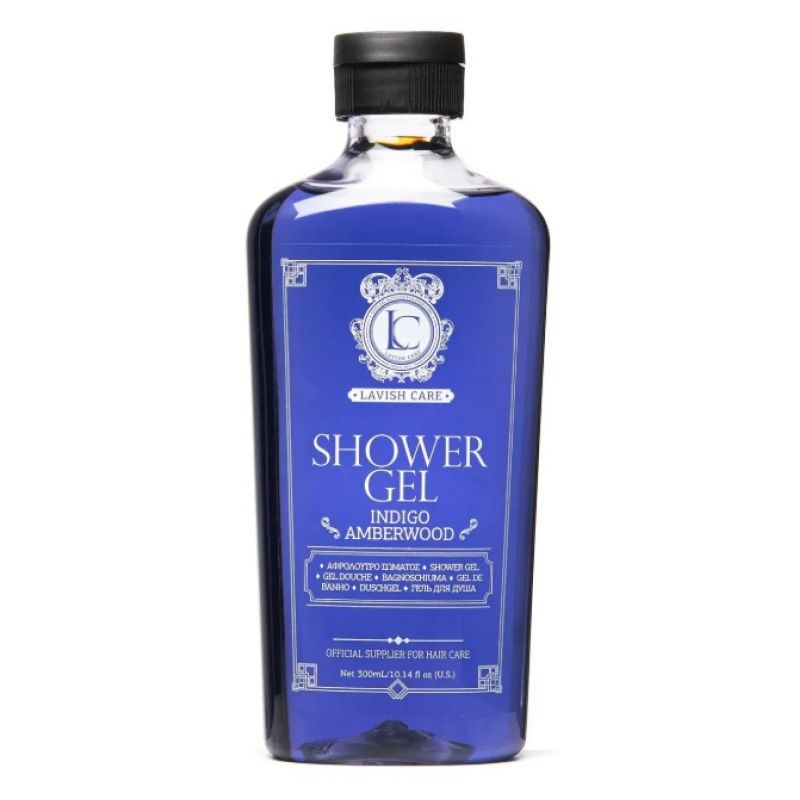 Гель для душу чоловічий з ароматом бергамоту та бурштину Lavish Care SHOWER GEL - INDIGO AMBERWOOD 300 мл Гель для душу чоловічий з ароматом бергамоту та бурштину Lavish Care SHOWER GEL - INDIGO AMBERWOOD 300 мл
