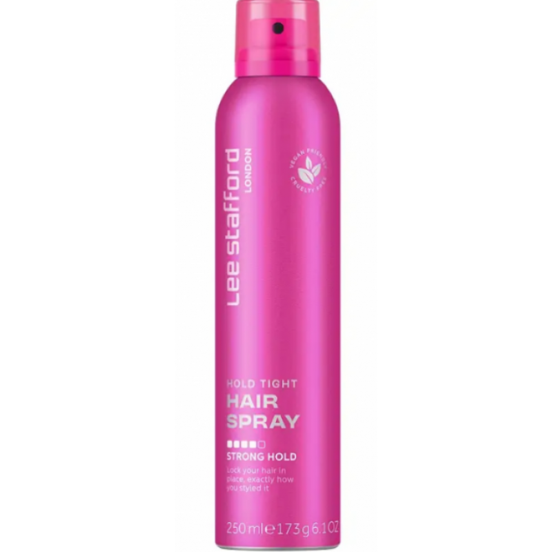 Фіксуючий лак для волосся сильної фіксації Lee Stafford Hold Tight Hairspray 250 мл Фіксуючий лак для волосся сильної фіксації Lee Stafford Hold Tight Hairspray 250 мл