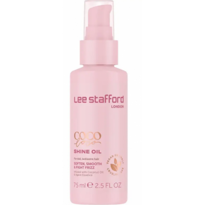 Олія для блиску волосся Lee Stafford Coco Loco Shine Oil 75 мл Олія для блиску волосся Lee Stafford Coco Loco Shine Oil 75 мл