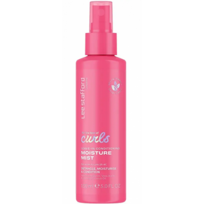 Зволожуючий спрей для кучерявого волосся Lee Stafford For The Love Of Curls Leave-In Conditioning Moisture Mist 150 мл Зволожуючий спрей для кучерявого волосся Lee Stafford For The Love Of Curls Leave-In Conditioning Moisture Mist 150 мл