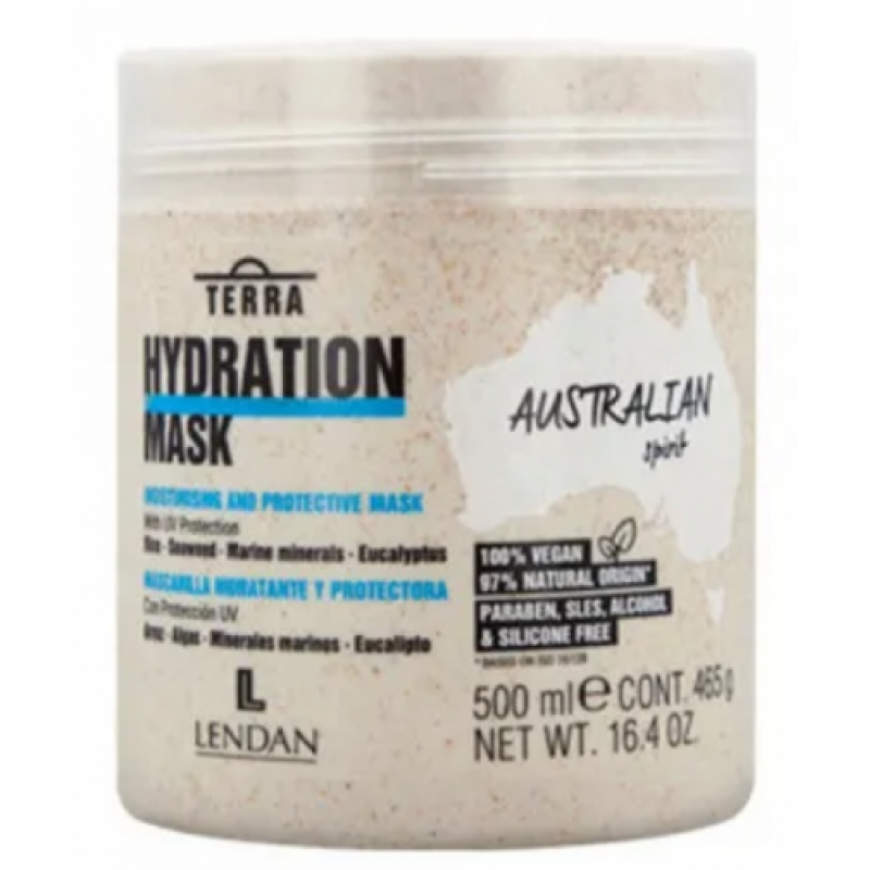 Маска інтенсивно зволожуюча для волосся - Lendan Terra Hydration 500 мл Маска інтенсивно зволожуюча для волосся - Lendan Terra Hydration 500 мл
