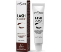 Фарба для брів і вій коричневий колір LeviSsime Brown 3.7 15 мл