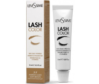 Фарба для брів і вій світло-коричневий колір LeviSsime Light Brown 7.7 15мл