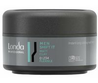 Матова глина нормальної фіксації для чоловіків LONDA Shift It, 75 мл
