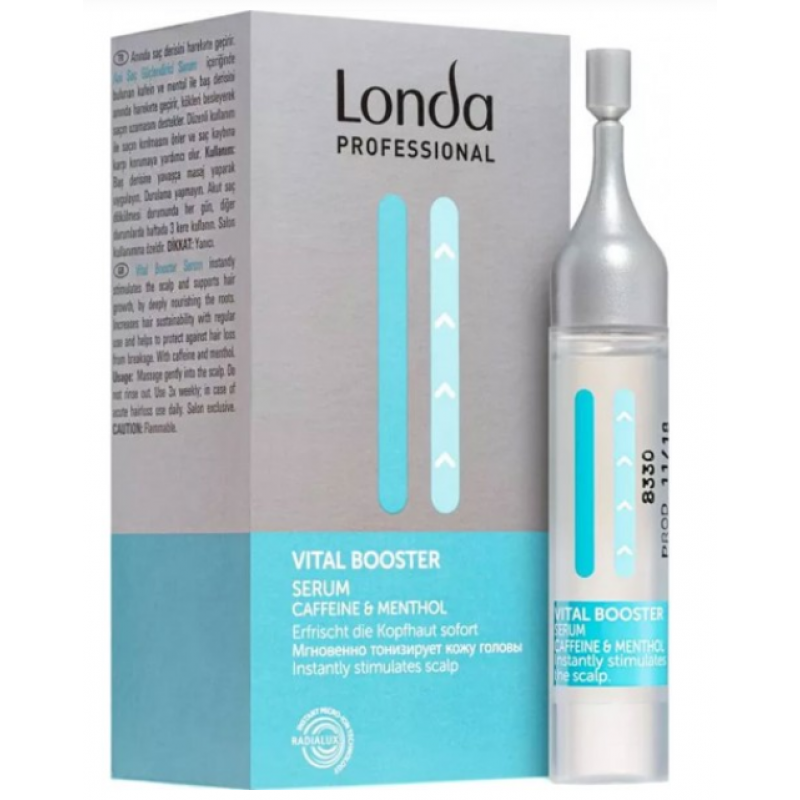 Зміцнююча сироватка LONDA Vital Booster Serum, 6 шт по 10 мл Зміцнююча сироватка LONDA Vital Booster Serum, 6 шт по 10 мл