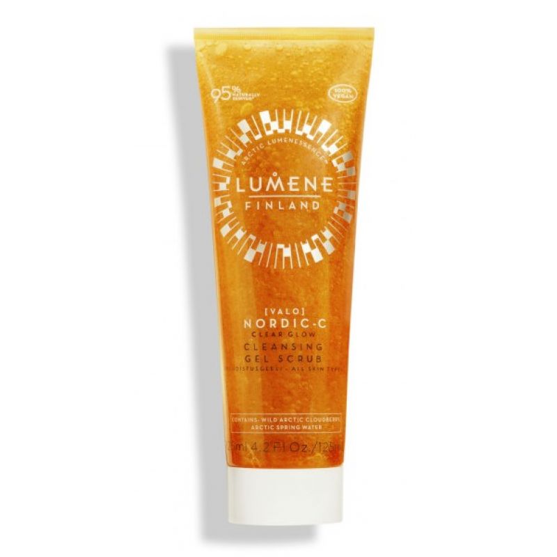 LUMENE Гель-скраб VALO CLEAR GLOW CLEANSING GEL SCRUB очищуючий для сяяння шкіри 125 мл LUMENE Гель-скраб VALO CLEAR GLOW CLEANSING GEL SCRUB очищуючий для сяяння шкіри 125 мл