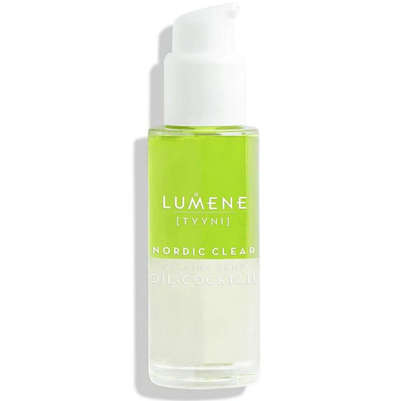LUMENE Коктейль заспокійливий TYYNI CALMING HEMP OIL-COCKTAIL для жирної та комбінованої шкіри 30 мл LUMENE Коктейль заспокійливий TYYNI CALMING HEMP OIL-COCKTAIL для жирної та комбінованої шкіри 30 мл