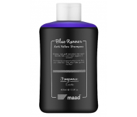 Шампунь для волосся "Антижовтий ефект" Maad Blue Runner Anti-Yellow Shampoo Шампунь для волосся "Антижовтий ефект" Maad Blue Runner Anti-Yellow Shampoo