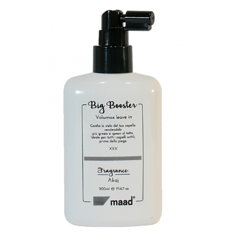 Спрей-бустер для об'єму волосся Maad Big Buster Voiumax Leave In 200 мл Спрей-бустер для об'єму волосся Maad Big Buster Voiumax Leave In 200 мл