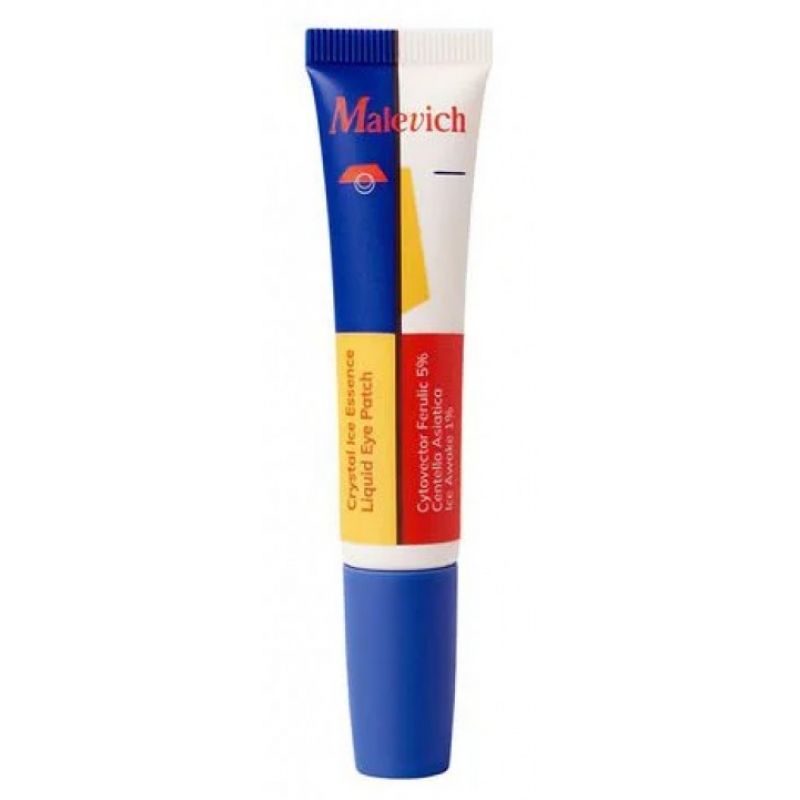 Крижана дренажна есенція для шкіри навколо очей Malevich Crystal Ice Essence Liquid Eye Patch 15 мл Крижана дренажна есенція для шкіри навколо очей Malevich Crystal Ice Essence Liquid Eye Patch 15 мл