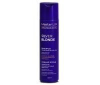 Шампунь для нейтралізації жовтизни Cрібний Блонд Master LUX professional Silver Blonde 250 мл