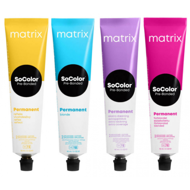 Стійка крем-фарба для волосся Matrix Socolor Beauty Палітра Matrix SoColor Pre-Bonded Blended Permanent Color 90 мл Стійка крем-фарба для волосся Matrix Socolor Beauty Палітра Matrix SoColor Pre-Bonded Blended Permanent Color 90 мл