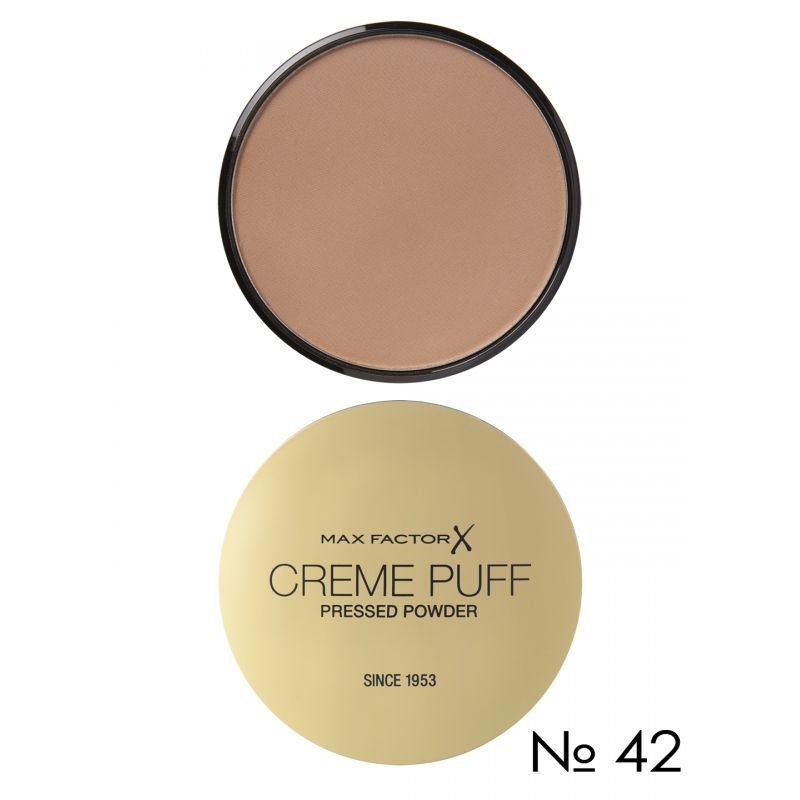 Max Factor Creme Puff Pressed Powder Компактная пудра 42 темно-бежевый Max Factor Creme Puff Pressed Powder Компактная пудра 42 темно-бежевый